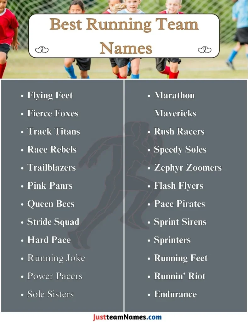 Best Running Team Names